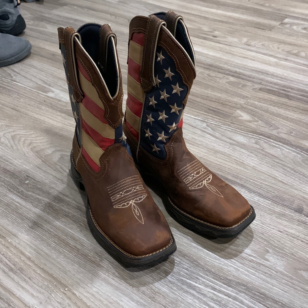 Durango American flag boots NWOT